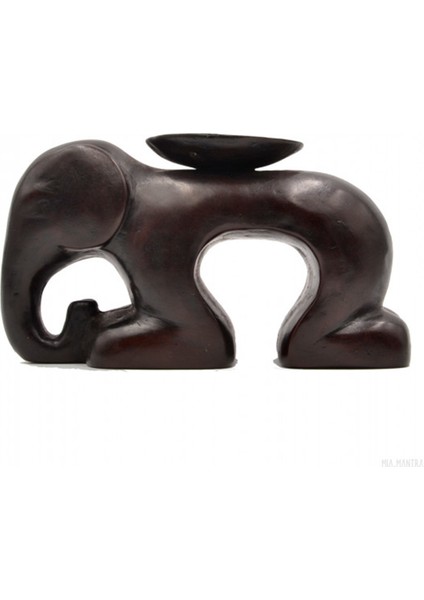 Yere Çökmüş Fil Tealight Mumluk (16 Cm) indirimleri