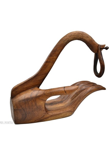 Buda Eli Ahşap Şaraplık / Şişe Standı (36 Cm)
