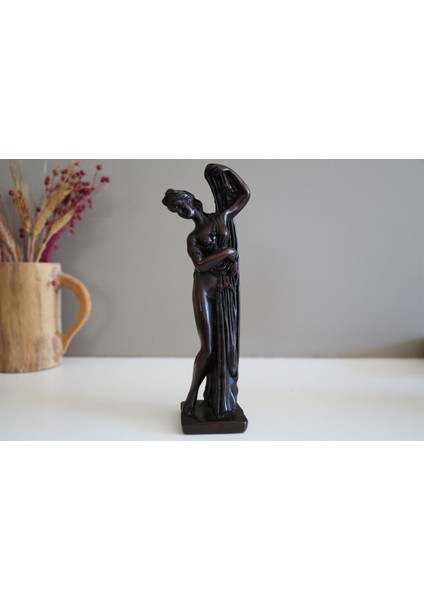 Reçine Afrodit Heykelciği - Antik Seri (24 Cm)
