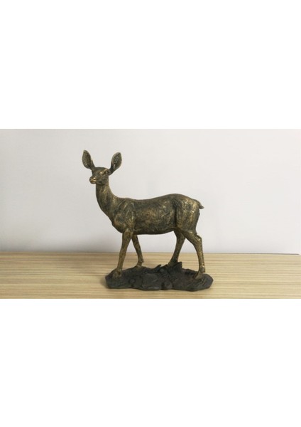 Geyik Heykeli Model 1 (23 Cm)
