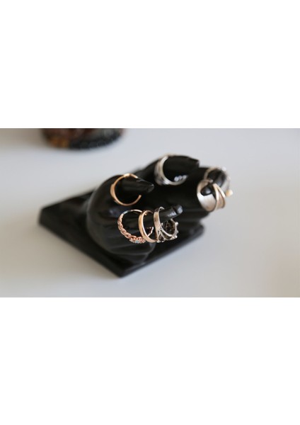 Iki El Şeklinde Kartlık / Obje / Takı Standı (11 Cm) modelleri