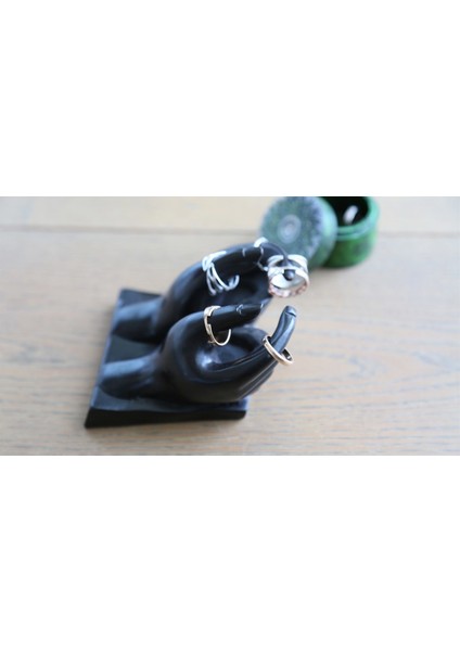 Iki El Şeklinde Kartlık / Obje / Takı Standı (11 Cm) fırsatları