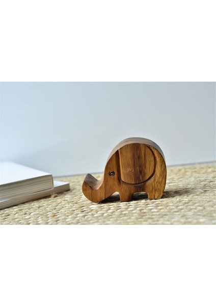 El Yapımı Ahşap Fil Telefon Tutucu / Telefon Standı modelleri