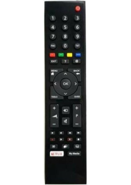Arçelik Netflix Tuşlu Internetli Uyumlu Uzaktan Kumanda Arç Netflix