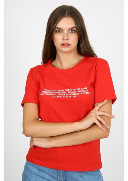 Alexandergardı Baskılı T-Shirt (B21-33501)