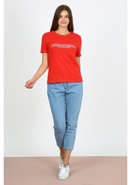 Alexandergardı Baskılı T-Shirt (B21-33501)