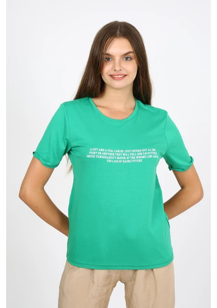 Alexander Gardi Alexandergardı Baskılı T-Shirt (B21-33501)