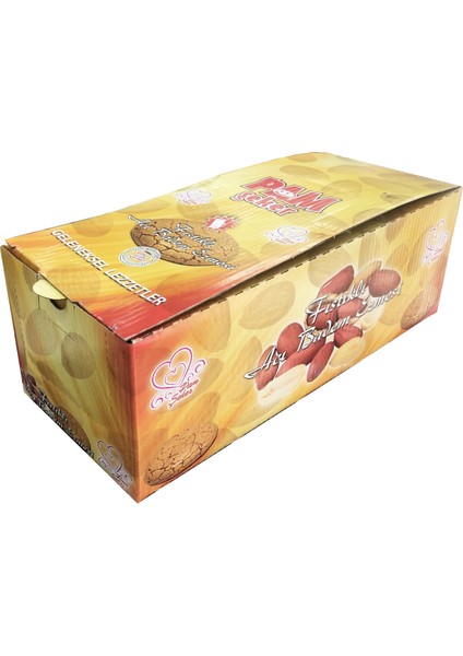 Fıstıklı Acı Badem Kurabiyesi 12 x 60 gr fiyatları
