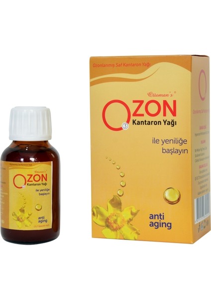 Ottoman’s Ozon Kantaron Yağı, Antı Agıng, 50 Ml, 1,7 Fl. Oz.