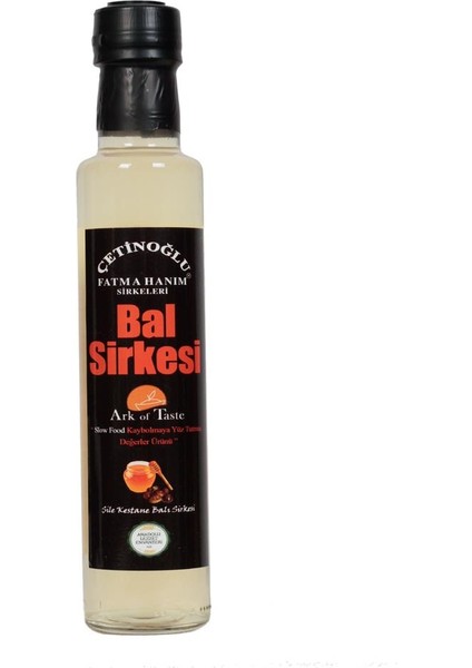 Çetinoğlu Fatma Hanım Bal Sirkesi + Alıç Sirkesi + Elma Sirkesi 250 ml