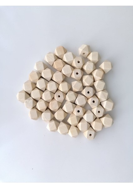 Sekizgen Boncuk (14MM) 25 Adet fiyatları