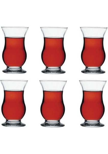 Pera Tablalı 6'lı Çay Bardağı 42351