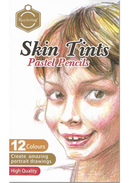 Pastel Kalem Seti 12 Renk Portre Tonlar fırsatları