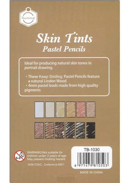 Pastel Kalem Seti 12 Renk Portre Tonlar indirimleri