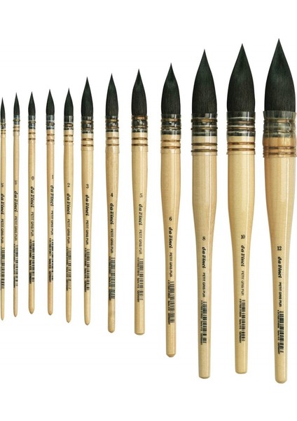 Petit Gris Pur Sincap Kılı Seri 418 No:1