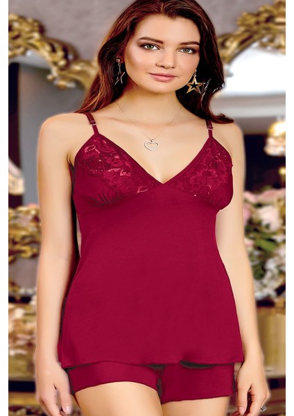 125 Çeyizlik Penye 6'lı Set-Bordo modelleri