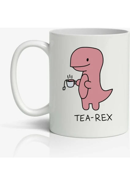 Tea-Rex Baskılı Kupa Bardak