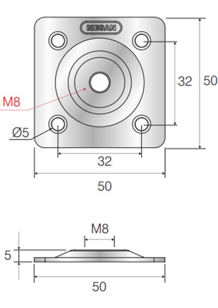 Ahşap Koltuk Ayağı / Uzunluk: 12 cm / Çap :5.5 cm