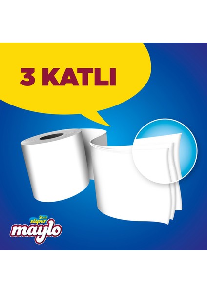 3 Katlı Tuvalet Kağıdı 32'li 2'li Paket