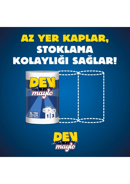 Çift Katlı Dev Kağıt Havlu 8'li Paket