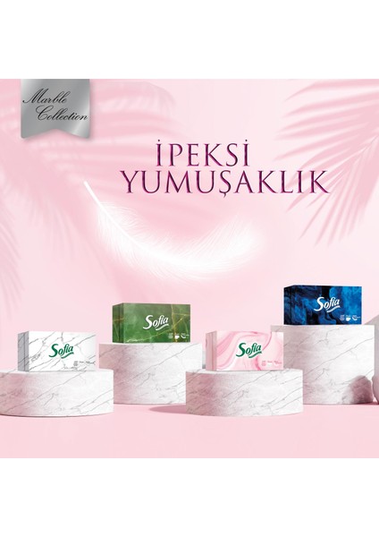 Kutu Mendil 100 Yaprak 4 Paket