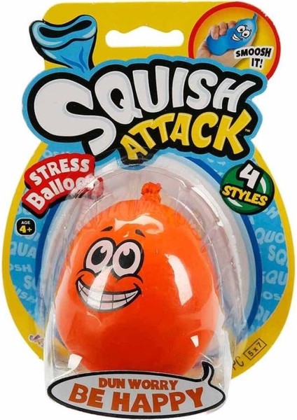 Squish Attack Stres Balonu