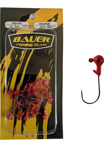 Bauer 2 Gr. Zoka Kırmızı (25'li)