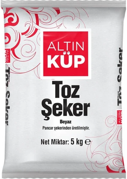 Altın Küp Toz Şeker 5 kg