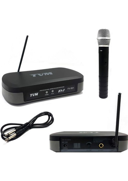 Mikrofon Kablosuz 1 El Vhf Tvm FV-501