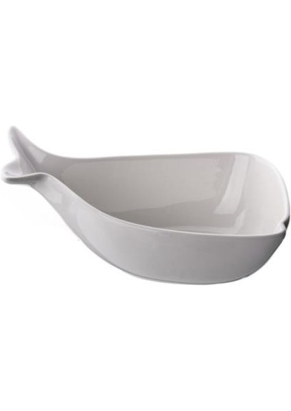 Balık Beyaz Salata Tabak 21CM