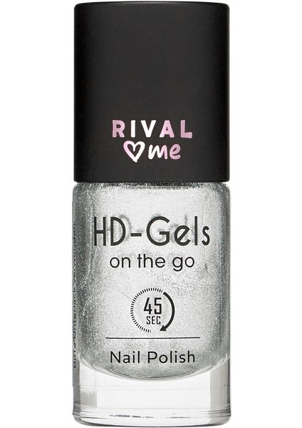 Loves Me Oje Hd Gels No.31 Silver Vibes Jel Efekti