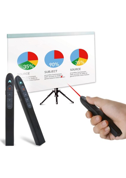 Good Shop Kablosuz Sunucu Uzaktan Kumanda Lazer Pointer Ppt Için Flip Pen Powerpoint Sunum Flip Pen Offcie School Için 2.4ghz (Yurt Dışından)