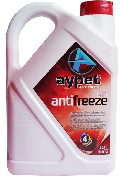 Antifiriz Kırmızı -56 3 Lt