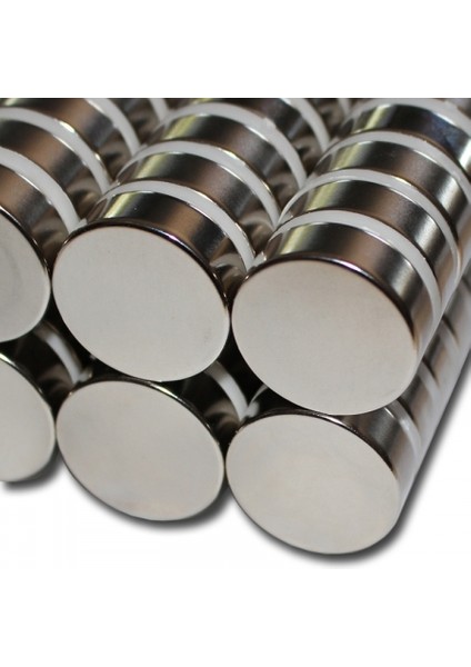 Neodyum Mıknatıs Çap 30MM x Kalınlık 5mm Yuvarlak Süper Güçlü (1 Adet)