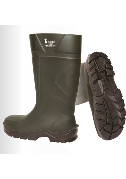 Techno Boots 15440 Çelik Burunlu Pu Çizme No: 39