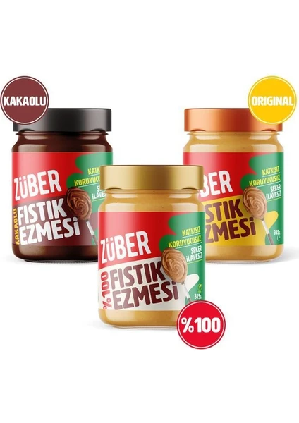 Fıstık Ezmesi Deneme Paketi - 3 Adet x 315GR