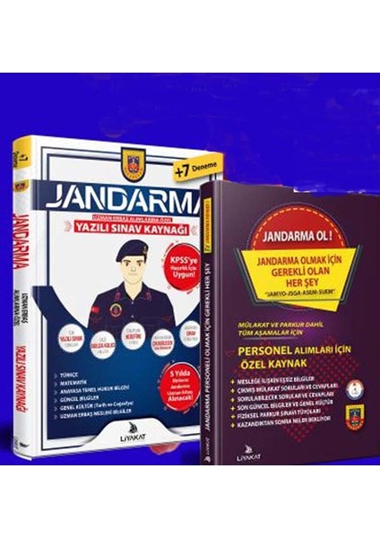 Jandarma Yapan 2 Li Set-Jandarma Uzman Erbaş Yazılı Sınava Özel Hazırlık ve Jandarma Rehber (2021 Alımları Için Özel Kaynak)