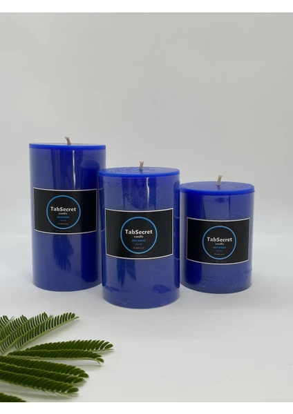 Tabsecret Candle Okyanus Aromalı 3'lü Mum Seti