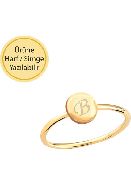 14K Altın Sade Yüzük