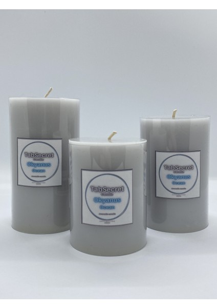 New Collection Okyanus Aromalı Mum Seti 3'lü