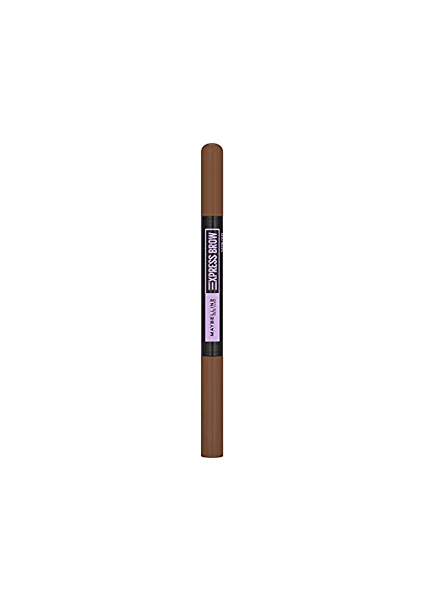 Maybelline New York Express Brow Satin Duo Çift Taraflı Kaş Kalemi -  02 Orta Ton