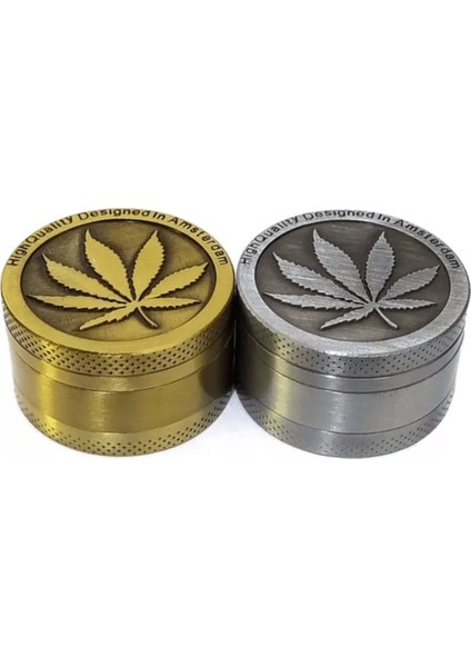 3 Katmanlı Metal Grınder / Tütün ve Baharat Öğütücü 30MM