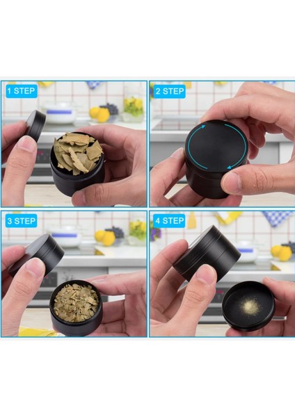 3 Katmanlı Metal Grınder / Tütün ve Baharat Öğütücü 30MM modelleri