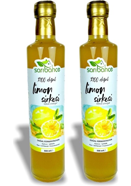 Limon Sirkesi Doğal Fermente 2'li 500 ml