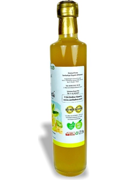 Limon Sirkesi Doğal Fermente 2'li 500 ml