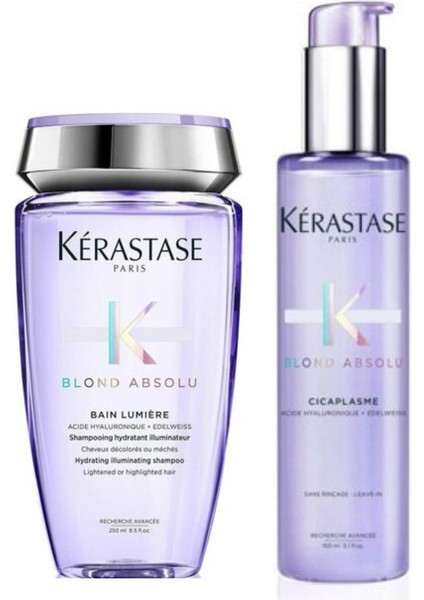Blond Absolu Bain Lumiere Şampuan 250ML + Blond Absolu Cicaplasme Saç Serumu 150ML