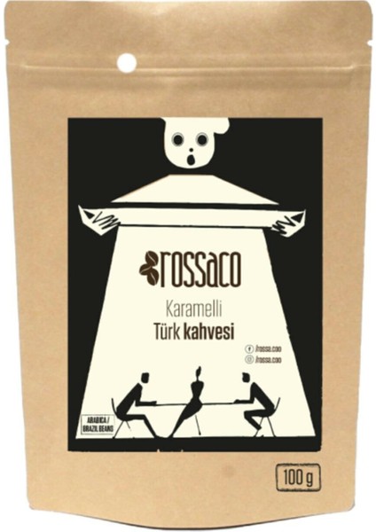 Karamel Aromalı Türk Kahvesi 100 gr