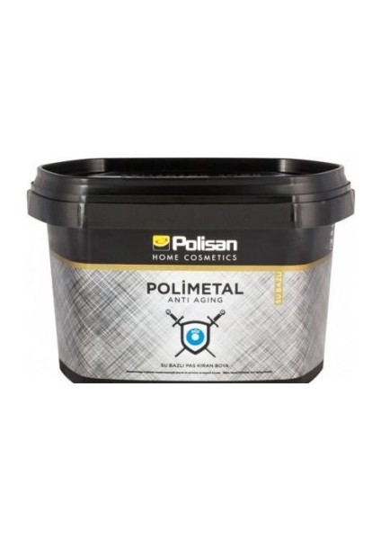 Polimetal Su Bazlı Metal Boyası Beyaz 0,75 Lt
