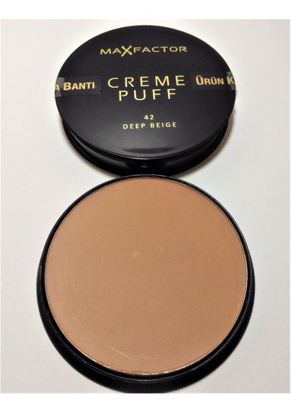 Max Factor Creme Puff Pudra 42 Deep Beige