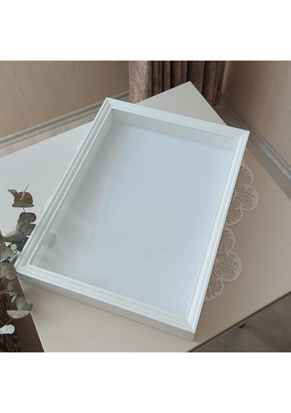 30X40 cm Yeni Trend Verda Çerçeve!gül Kutusu!